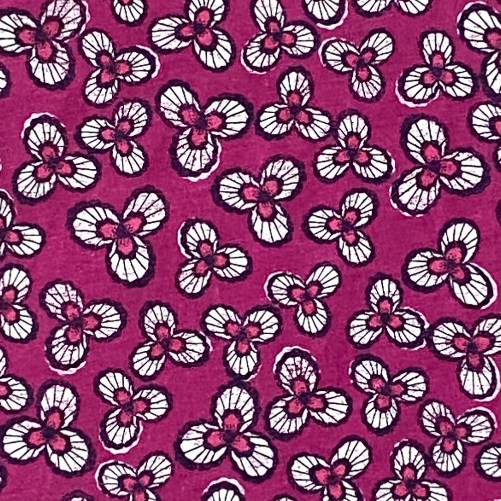 Tea Collection of Two Fuchsia Size 5 Floral Dresses Both in Excellent Condition - Picture 7 of 15